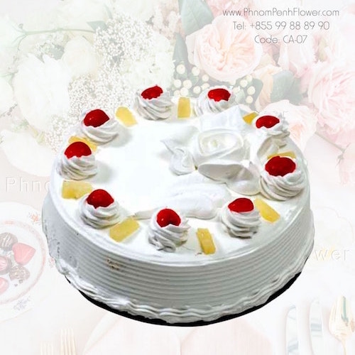 Vanilla Happy Birthday Cake