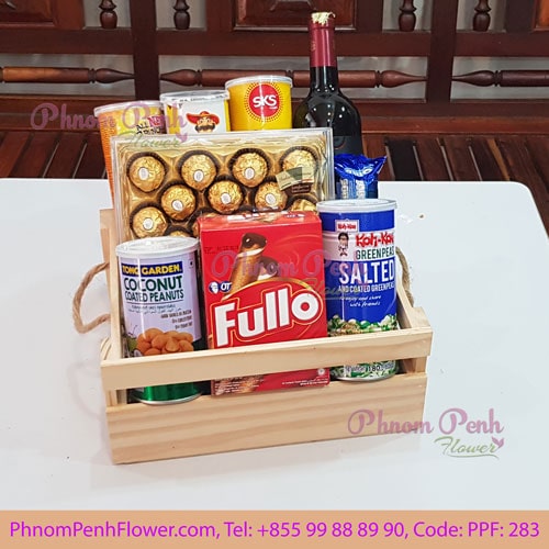 Classic Christmas Gift Basket - PPF-283