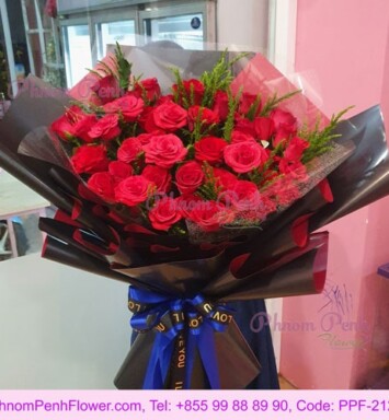36 Red Rose Bouquet with Love