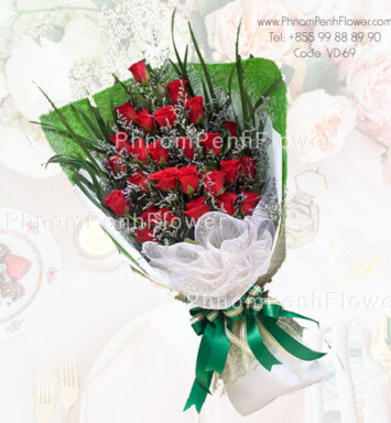 36 Red Roses bouquet – VD-69