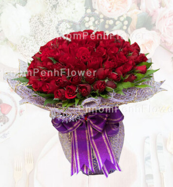 Elegant 99 Roses Bouquet