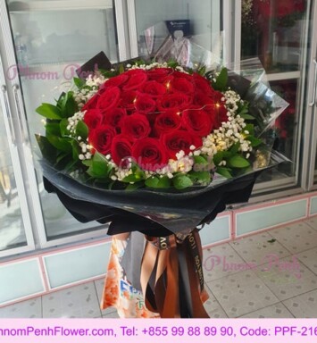 Bouquet of Passionate Love 36 Red Roses