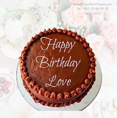 Irish Coffee Birthday Cake