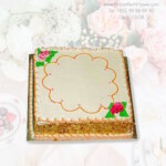 Nut & Cream Birthday Cake