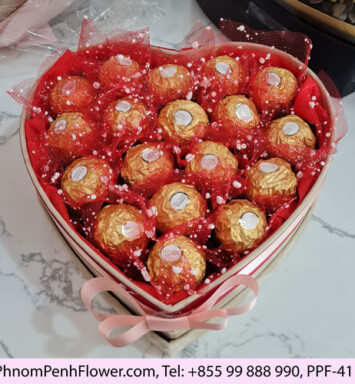 Heart Chocolate in box