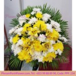 Funeral wreath flower Basket