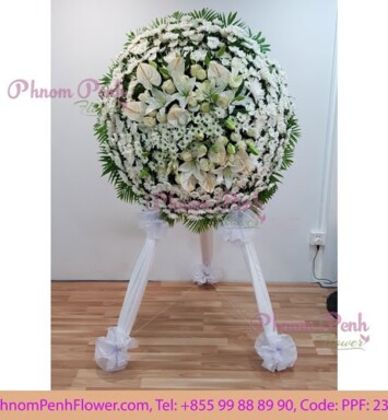 Funeral Flowers Wreath Stand