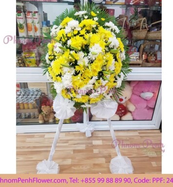 Funeral Standing spray wreath