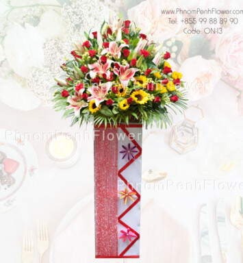 Grand Opening Flower Stand