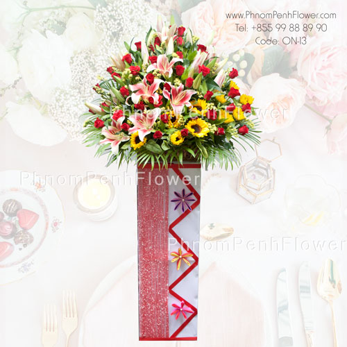 Grand Opening Flower Stand