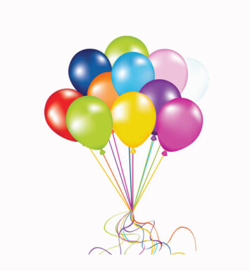 99 Latex balloon blow with gas