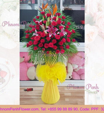 Grand Opening Flowers Stand