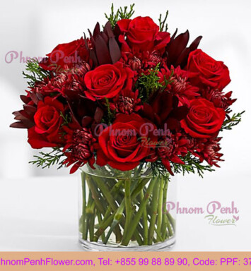Holidays Floral Centerpiece