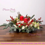 Splendid Christmas Flower Arrangement