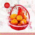 Lucky Oranges Basket