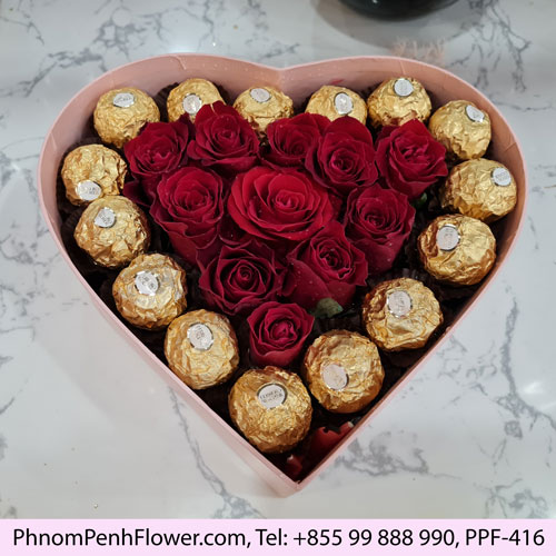 Gift heart shaped box - Image 3