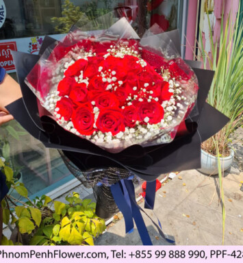 24 Premium Red Bouquet – PPF-428