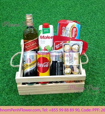 Red Label Gift Basket - PPF-261