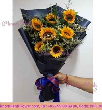 Sunflower bouquet – PPF-203