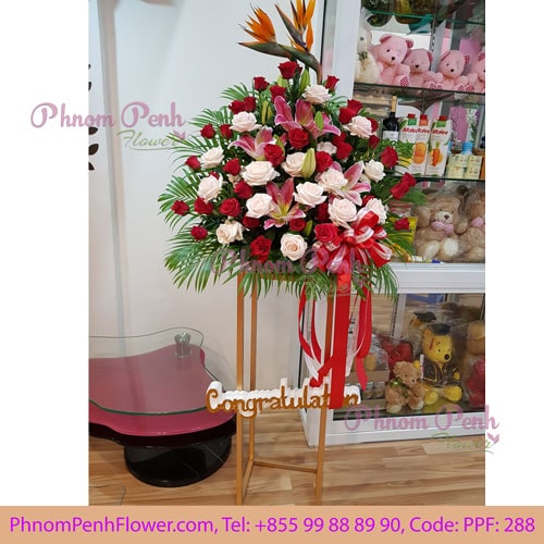 Sweet opening flower stand - PPF-288
