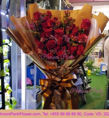 Bouquet of 36 Red Roses