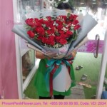 Bouquet of 50 Red Roses