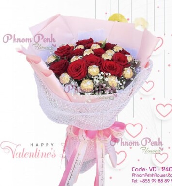 Sweet Encounter Roses & Chocolate