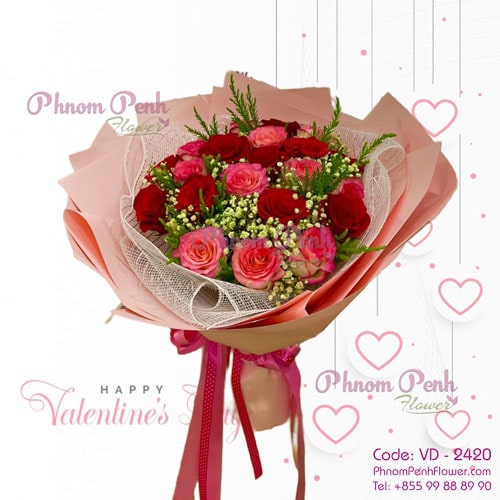 The True Romance Rose Bouquet