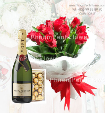 Fabulous roses bouquet – XM-16