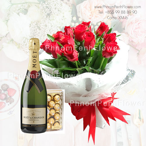 Fabulous roses bouquet – XM-16