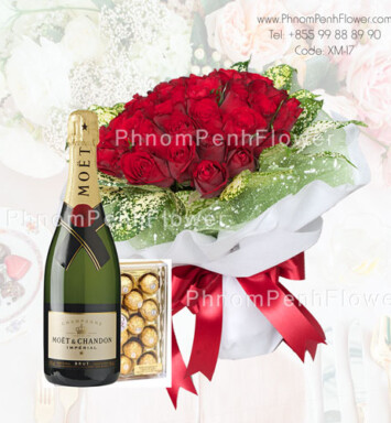 Deluxe roses bouquet – XM-17