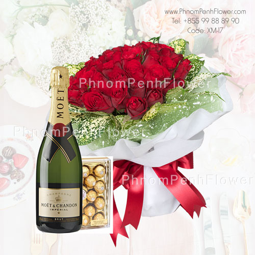 Deluxe roses bouquet – XM-17