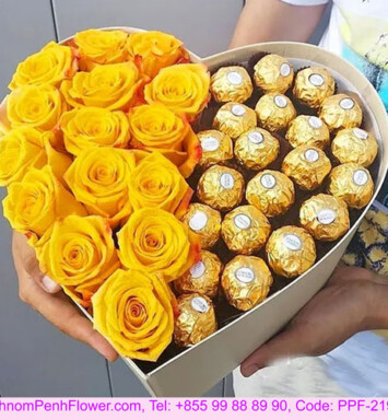 Yellow Choco Box