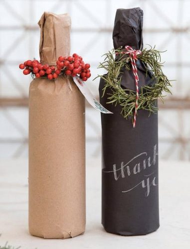 white and red wine gift